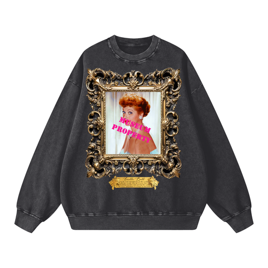 Acid Wash Oversize Sweatshirt - 360 GSM