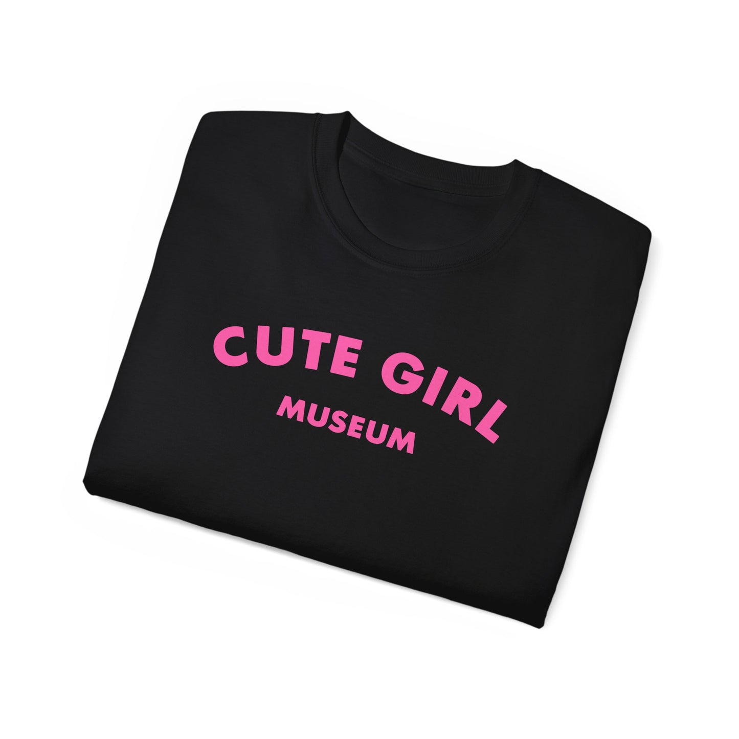 CGM Cute Girl Pink Arch Logo Classic Cotton Tee (S-5X)