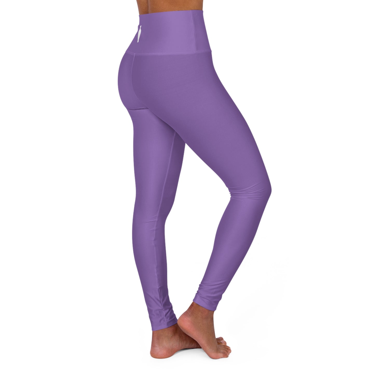 CGM High Waisted Yoga Leggings (Light Purple)