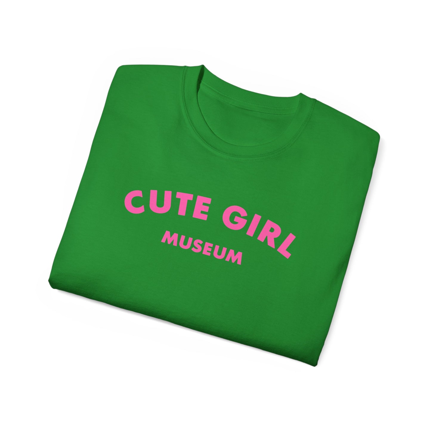 CGM Cute Girl Pink Arch Logo Classic Cotton Tee (S-5X)