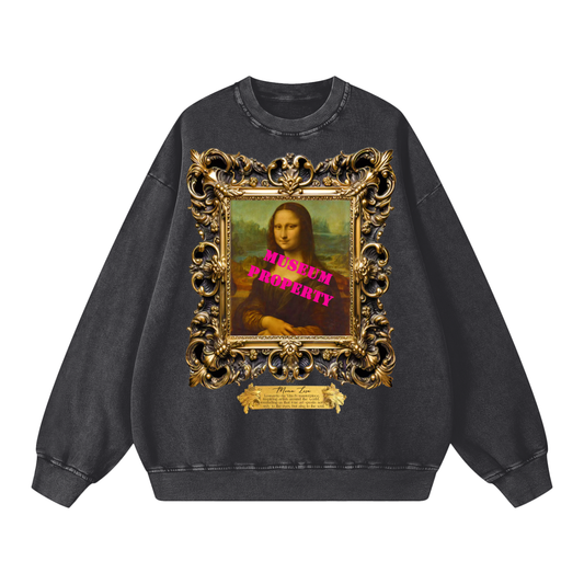 Acid Wash Oversize Sweatshirt - 360 GSM