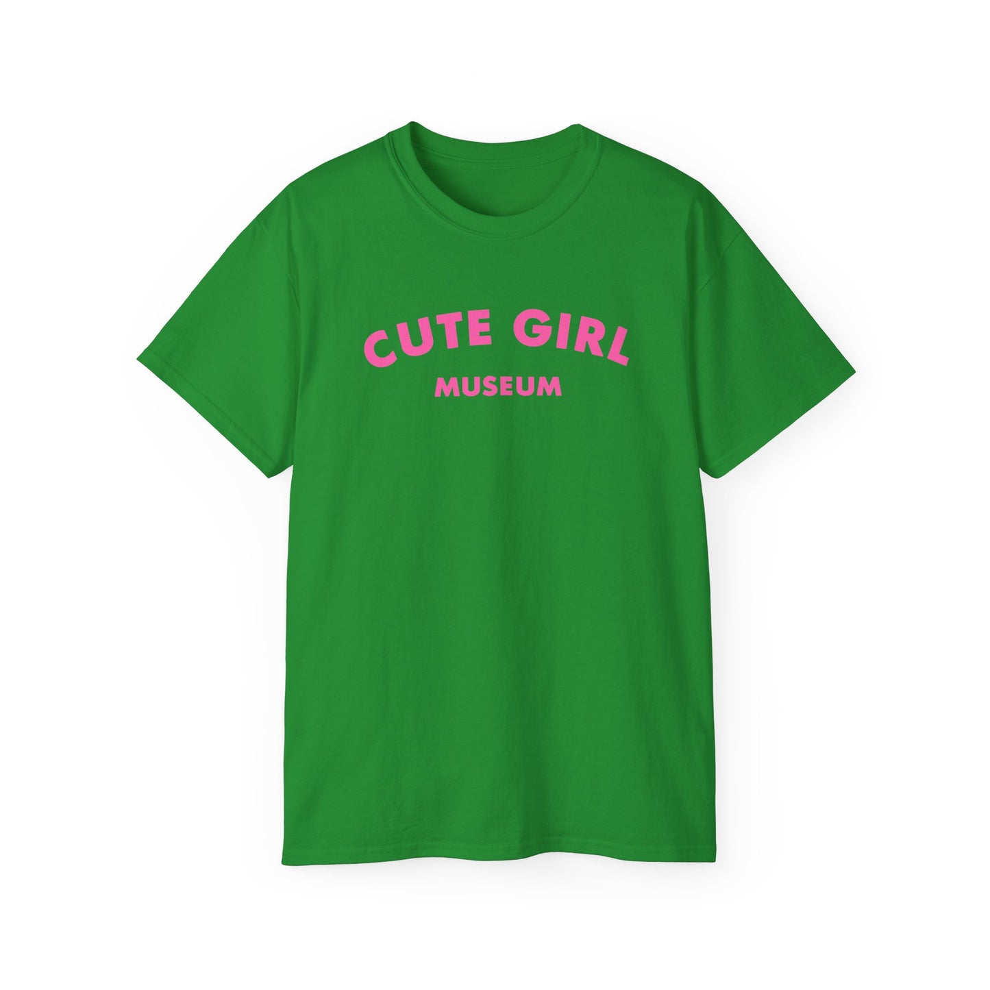 CGM Cute Girl Pink Arch Logo Classic Cotton Tee (S-5X)