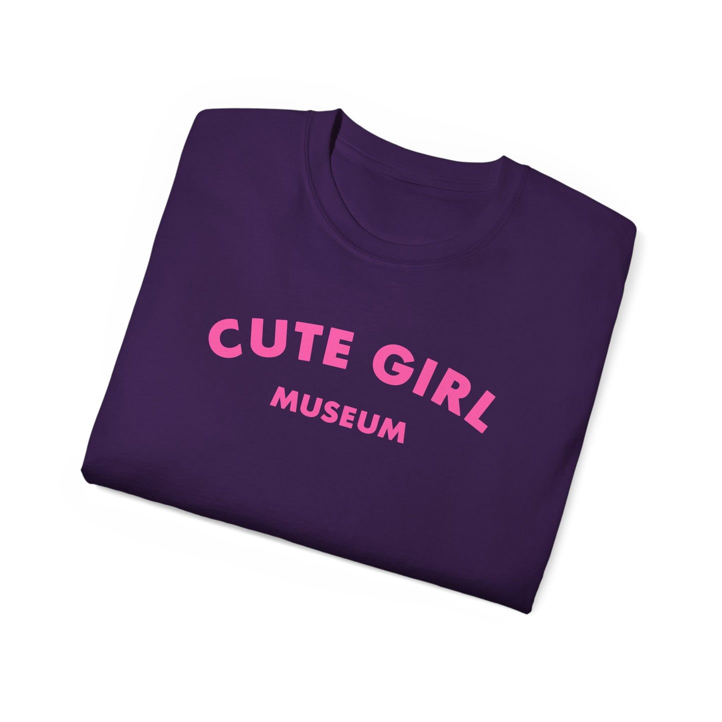 CGM Cute Girl Pink Arch Logo Classic Cotton Tee (S-5X)