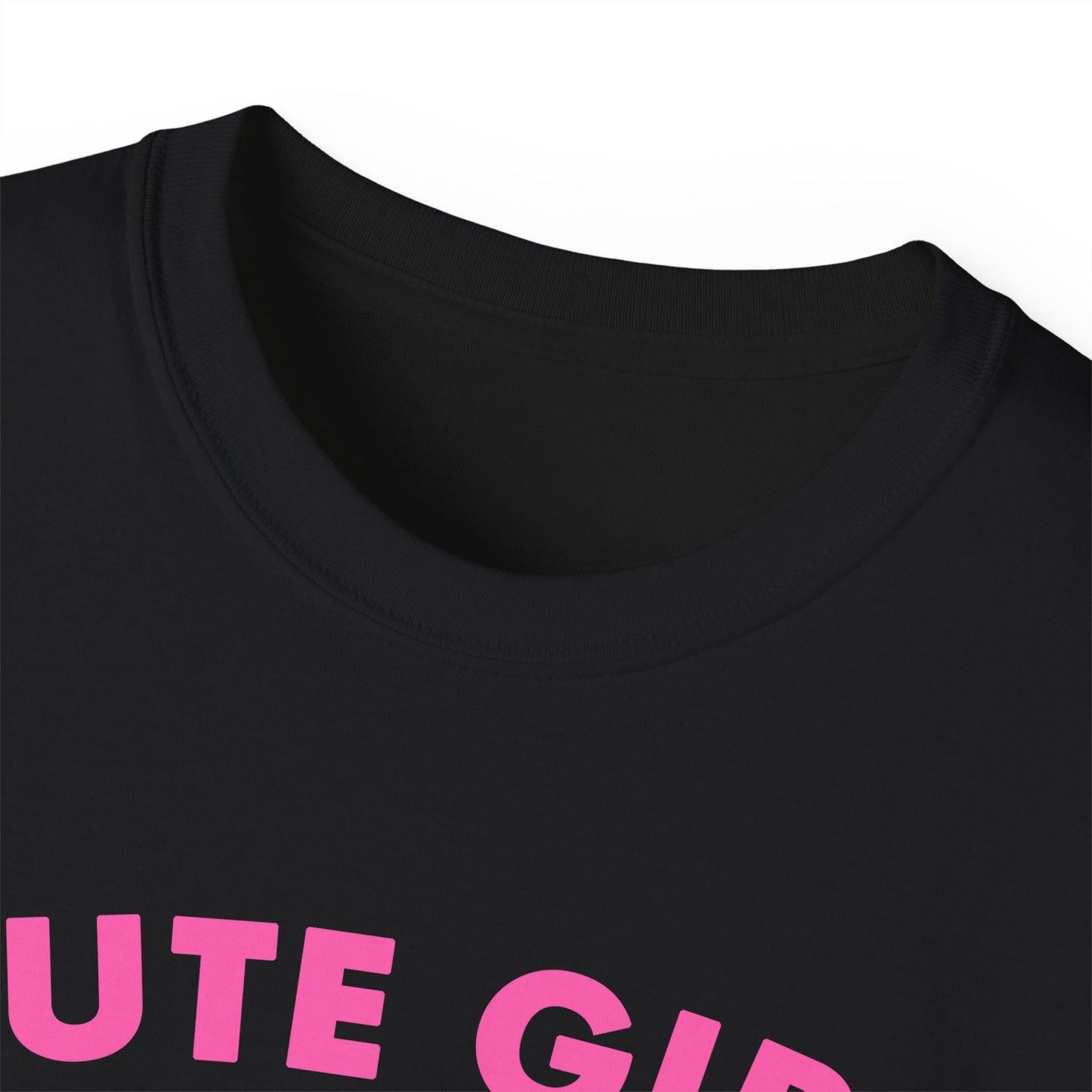 CGM Cute Girl Pink Arch Logo Classic Cotton Tee (S-5X)