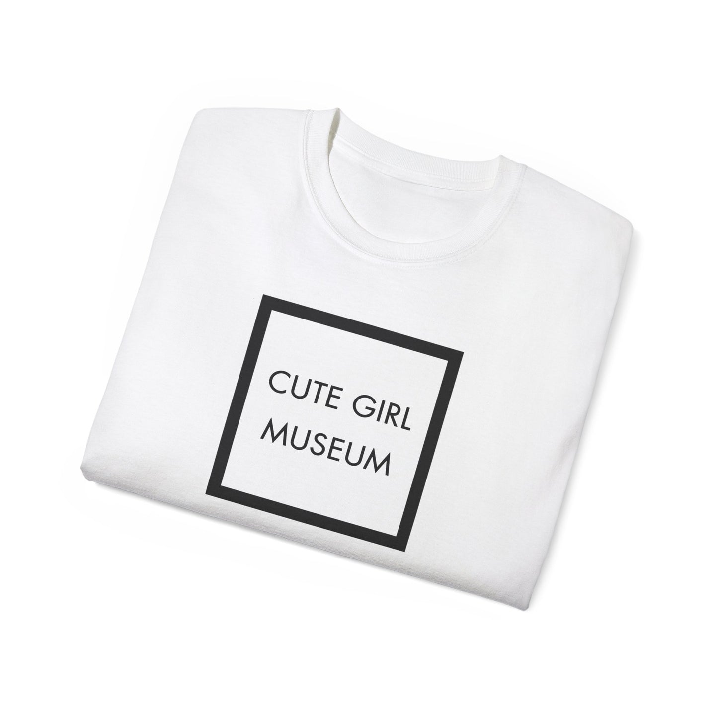 CGM Cute Girl Initials Box Logo Classic Cotton Tee (S-5X)