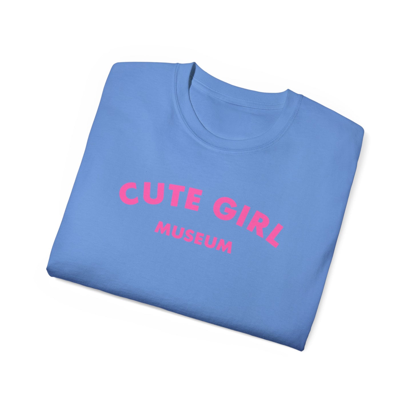 CGM Cute Girl Pink Arch Logo Classic Cotton Tee (S-5X)