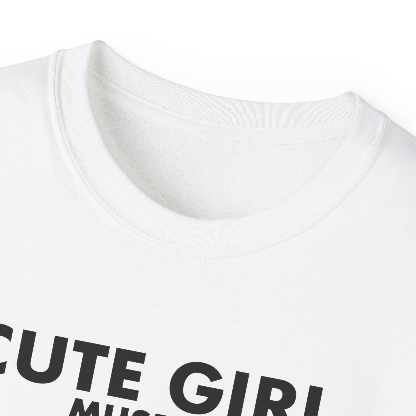 CGM Cute Girl Logo Classic Cotton Tee (S-5X)