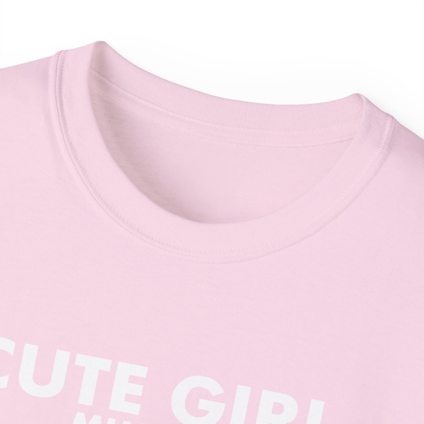 CGM Cute Girl Logo Classic Cotton Tee (S-5X)