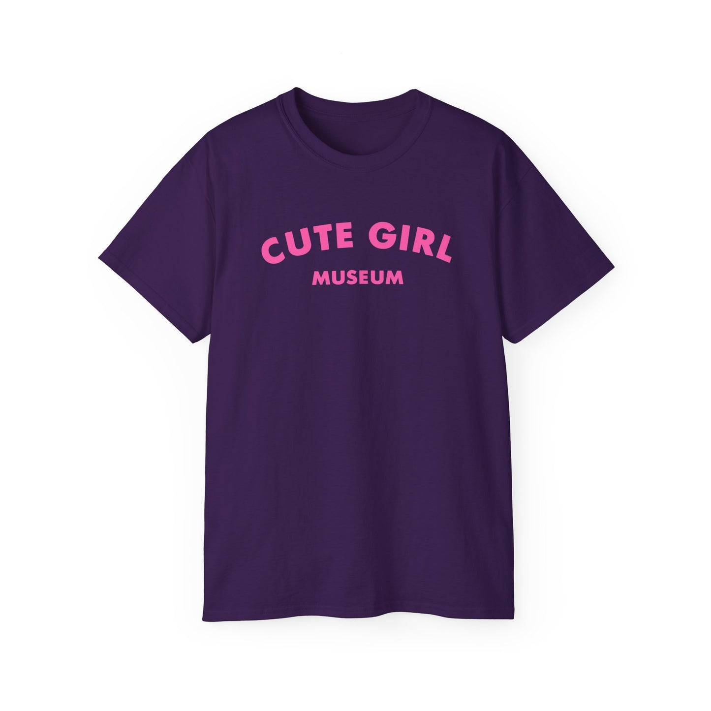 CGM Cute Girl Pink Arch Logo Classic Cotton Tee (S-5X)