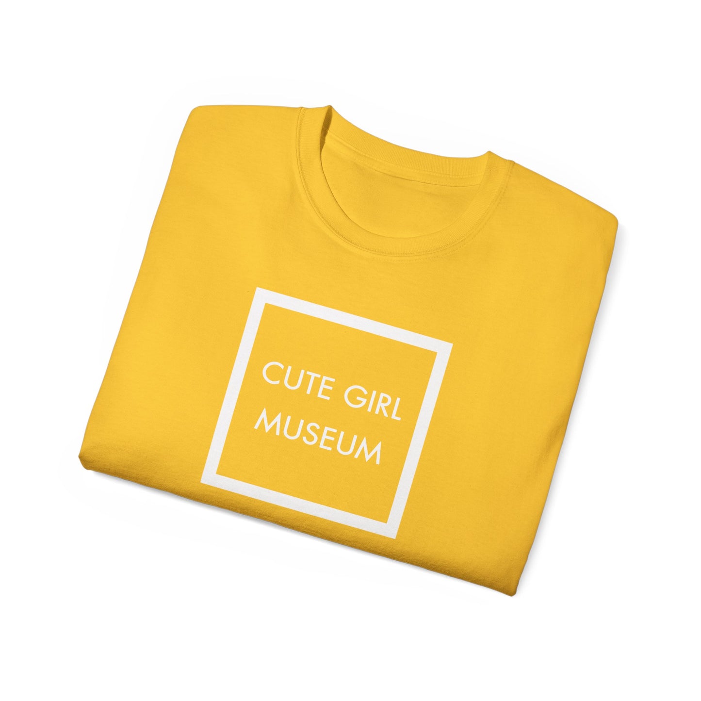 CGM Cute Girl Box Logo Classic Cotton Tee (S-5X)