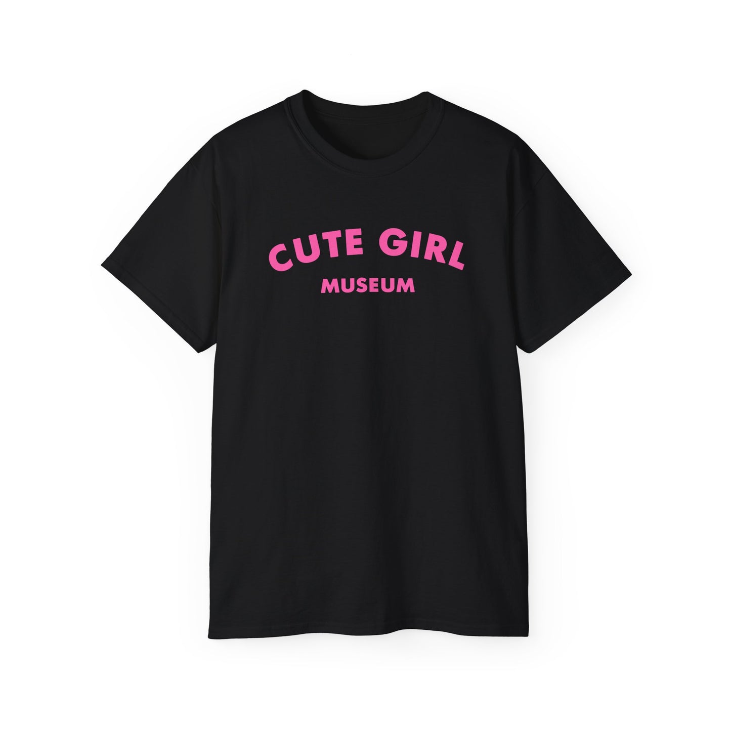 CGM Cute Girl Pink Arch Logo Classic Cotton Tee (S-5X)
