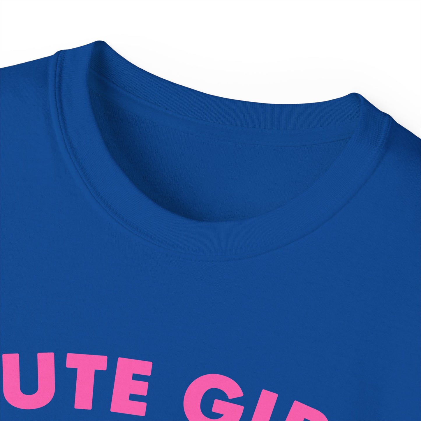 CGM Cute Girl Pink Arch Logo Classic Cotton Tee (S-5X)