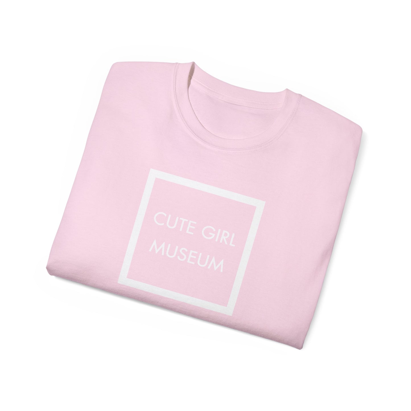 CGM Cute Girl Box Logo Classic Cotton Tee (S-5X)