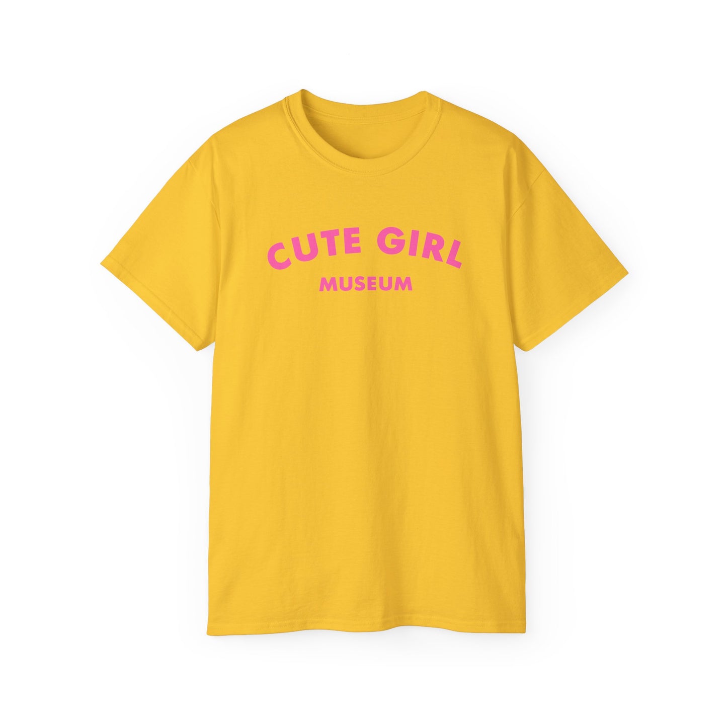 CGM Cute Girl Pink Arch Logo Classic Cotton Tee (S-5X)