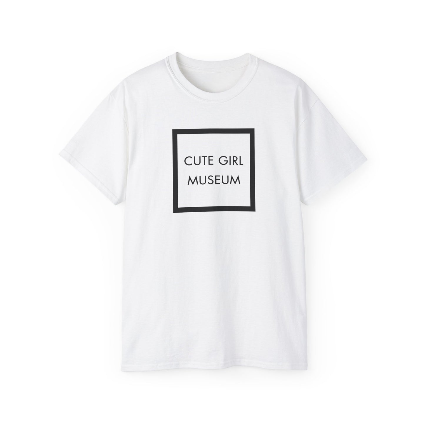 CGM Cute Girl Initials Box Logo Classic Cotton Tee (S-5X)