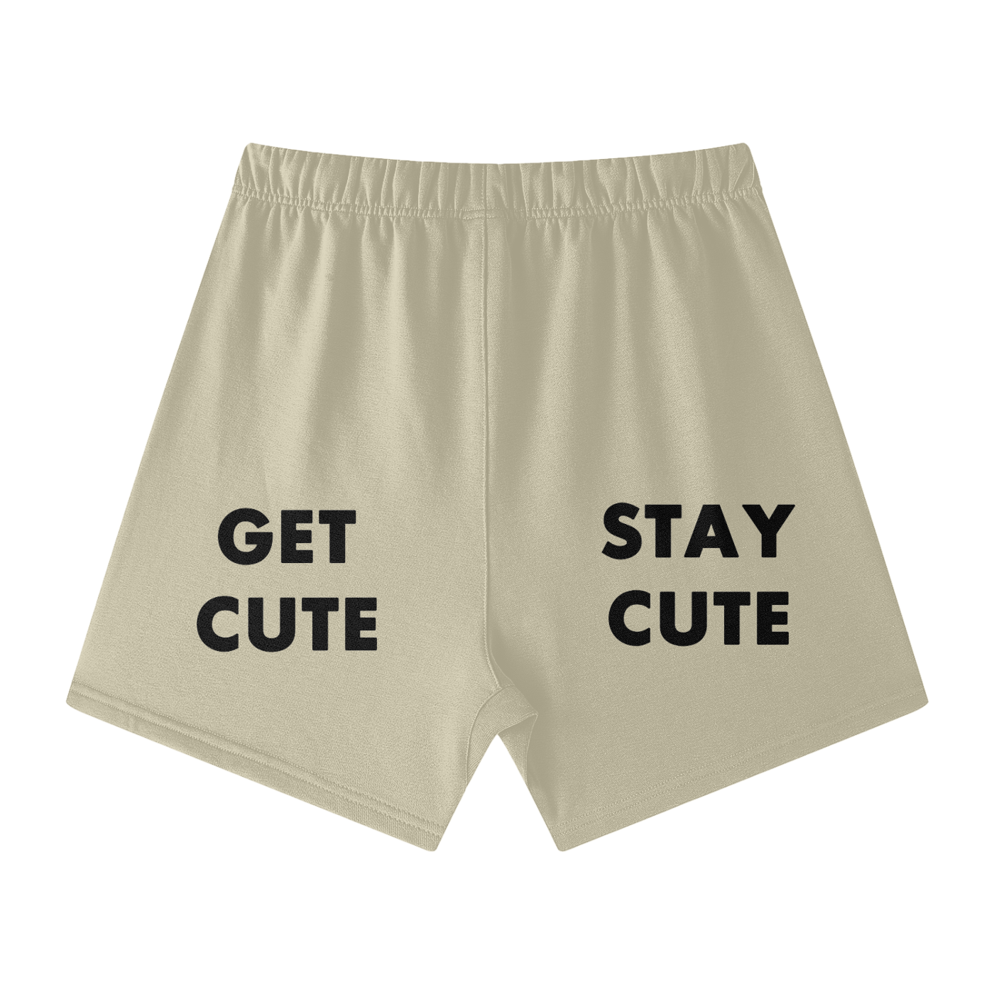 CGM Initials Box Logo Earth Tone Cotton Shorts