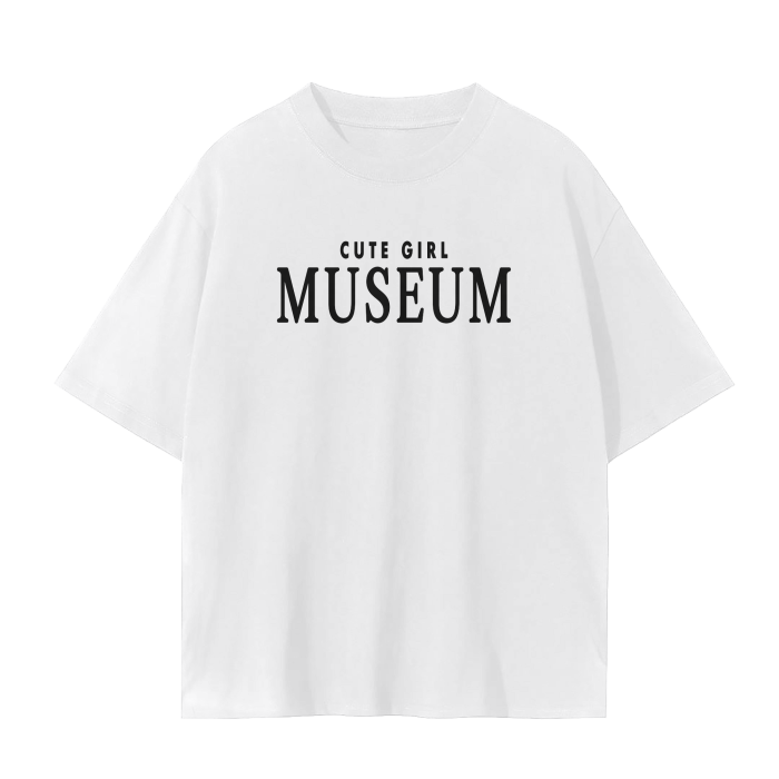 CGM Museum Logo Tee White