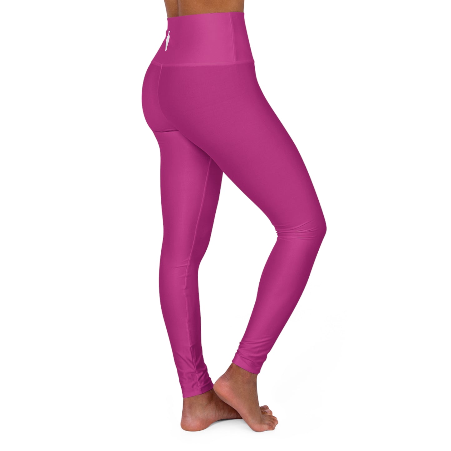 CGM High Waisted Yoga Leggings (Pink)