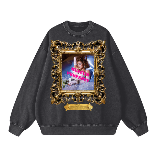 Acid Wash Oversize Sweatshirt - 360 GSM