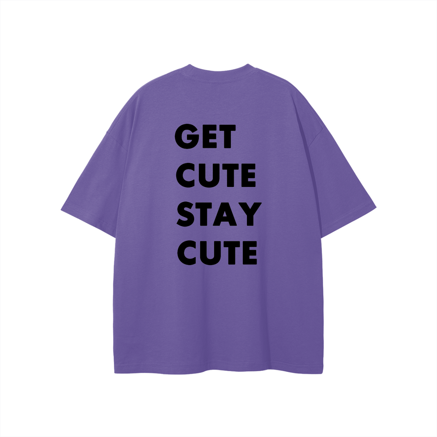 CGM Left Chest Logo Get Cute Tee White