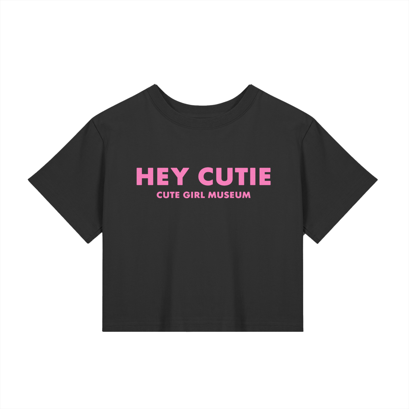 CGM Hey Cutie Baby Tee Pink