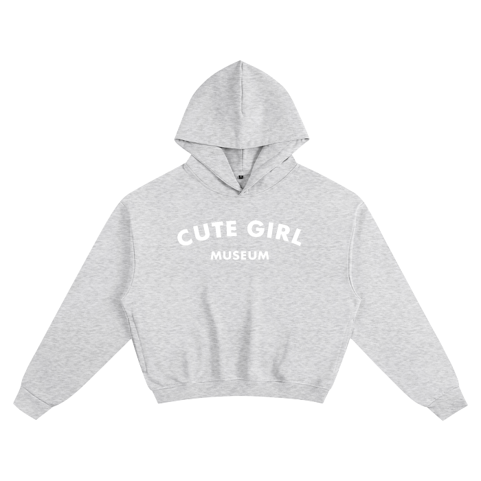 CGM Cute Girl Logo Arch Boxy Hoodie