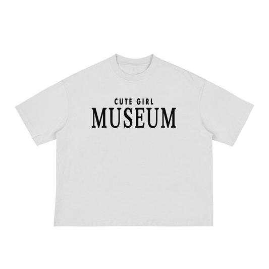 CGM Museum Logo Boxy Tee White