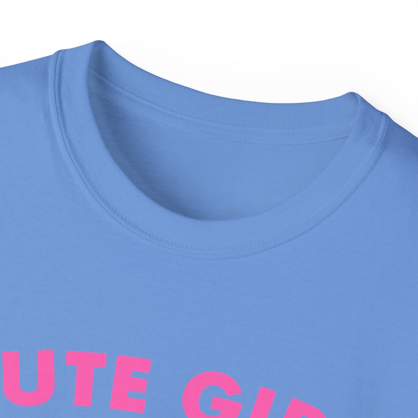 CGM Cute Girl Pink Arch Logo Classic Cotton Tee (S-5X)