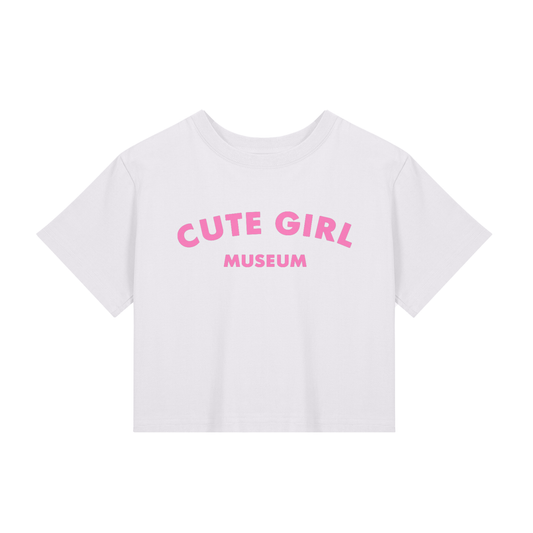 CGM Cute Girl Arch Baby Tee Pink
