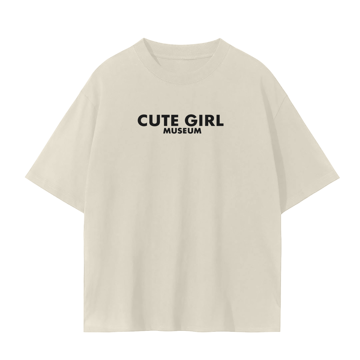 CGM Cute Girl Logo Tee White