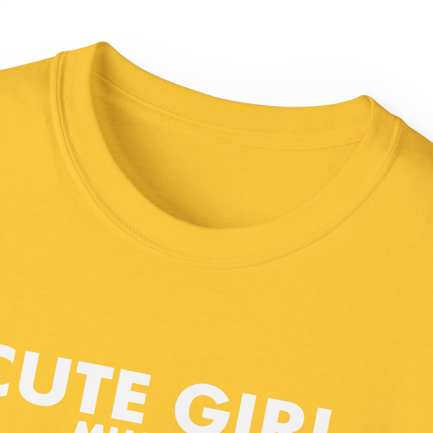 CGM Cute Girl Logo Classic Cotton Tee (S-5X)