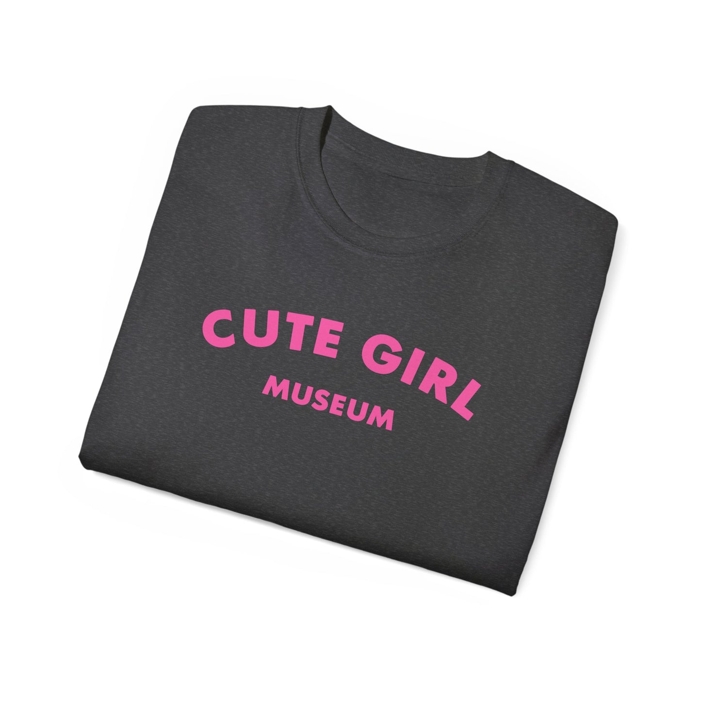 CGM Cute Girl Pink Arch Logo Classic Cotton Tee (S-5X)