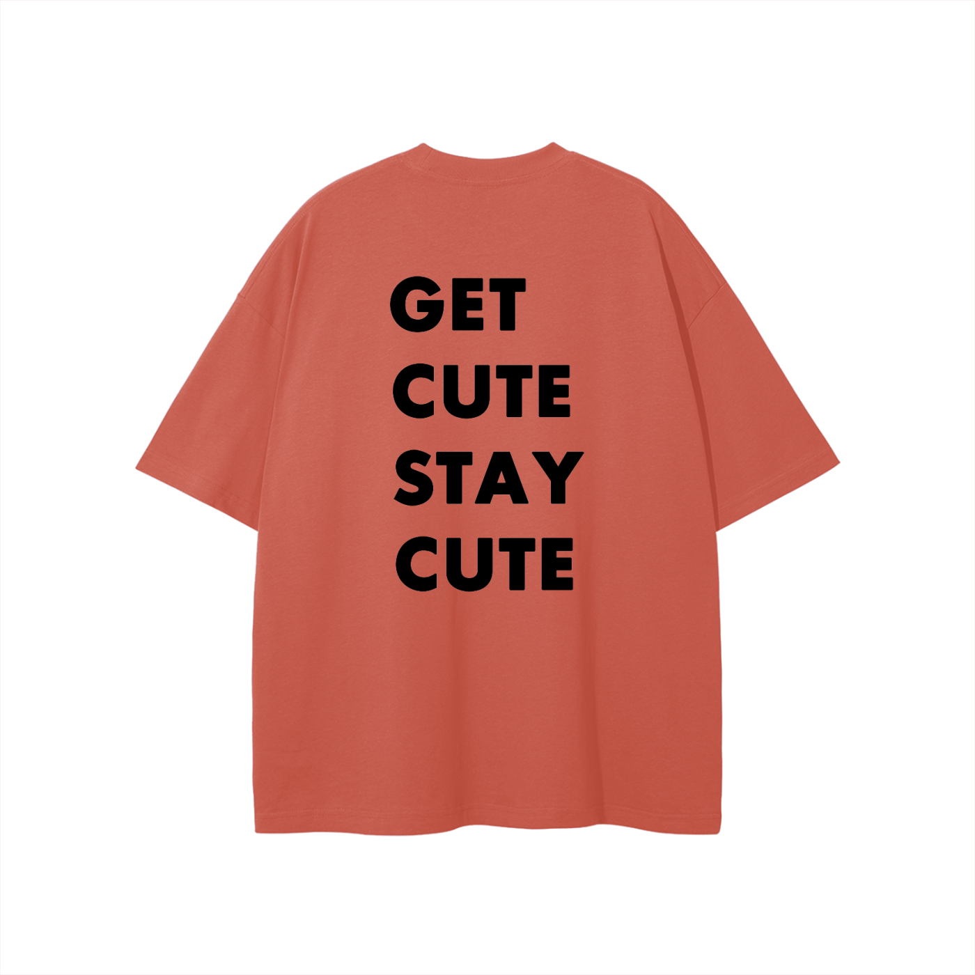 CGM Left Chest Logo Get Cute Tee White