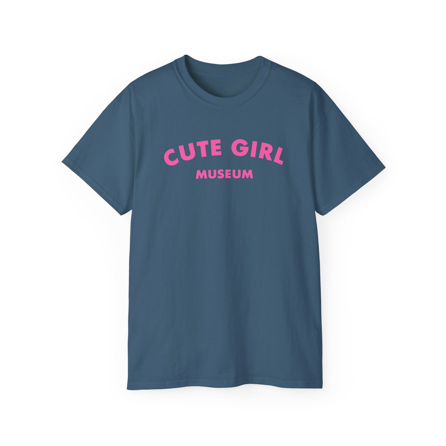 CGM Cute Girl Pink Arch Logo Classic Cotton Tee (S-5X)