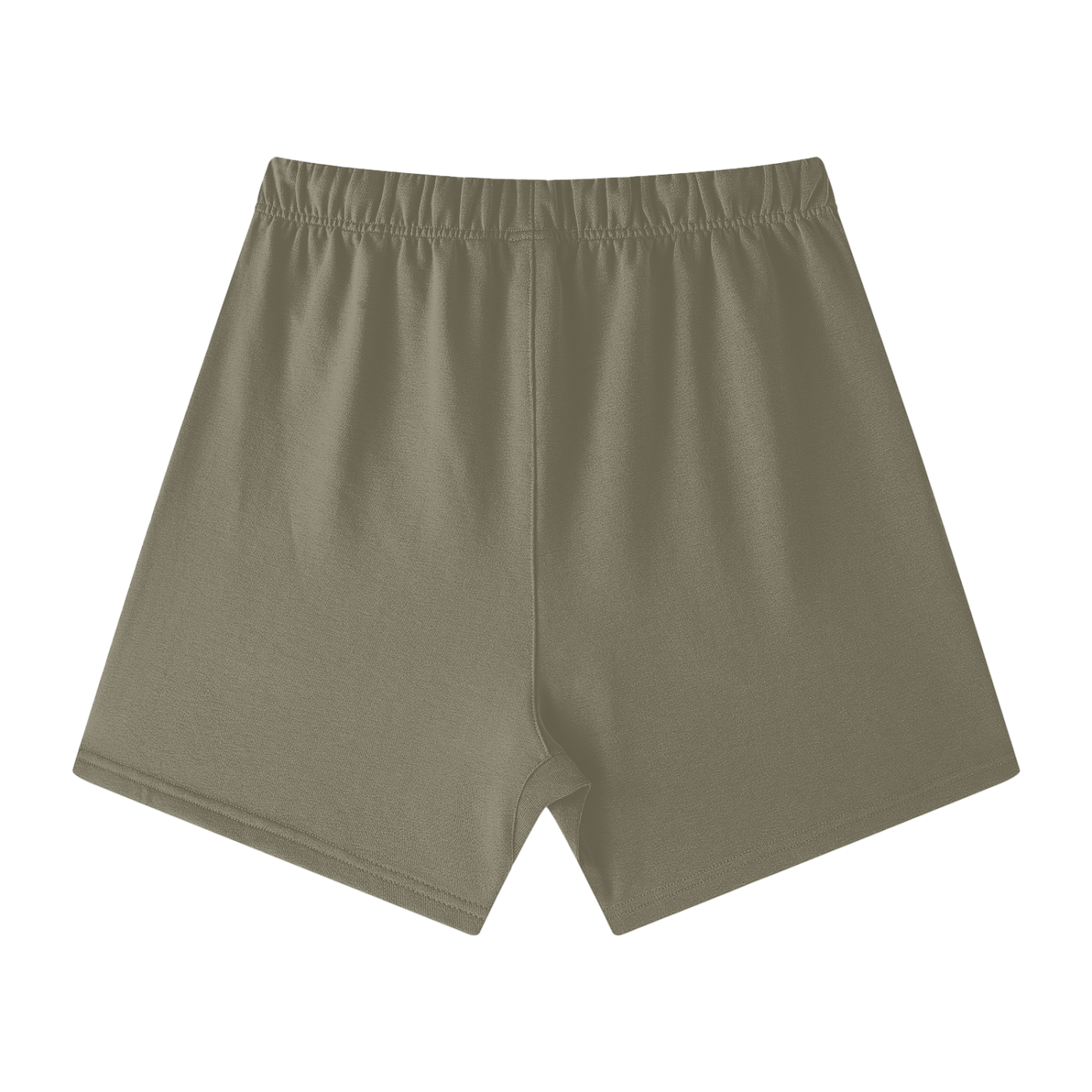 CGM Cute Girl Box Logo Earth Tone Cotton Shorts