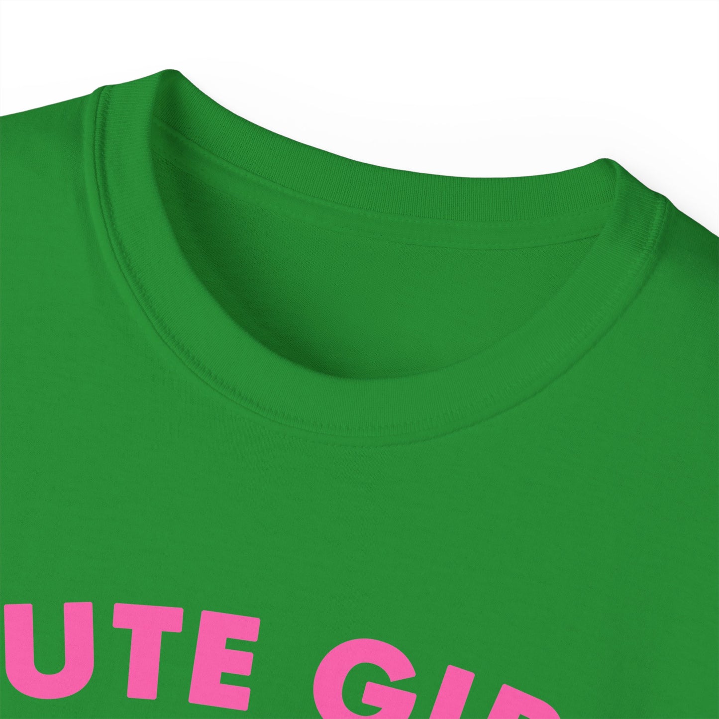CGM Cute Girl Pink Arch Logo Classic Cotton Tee (S-5X)