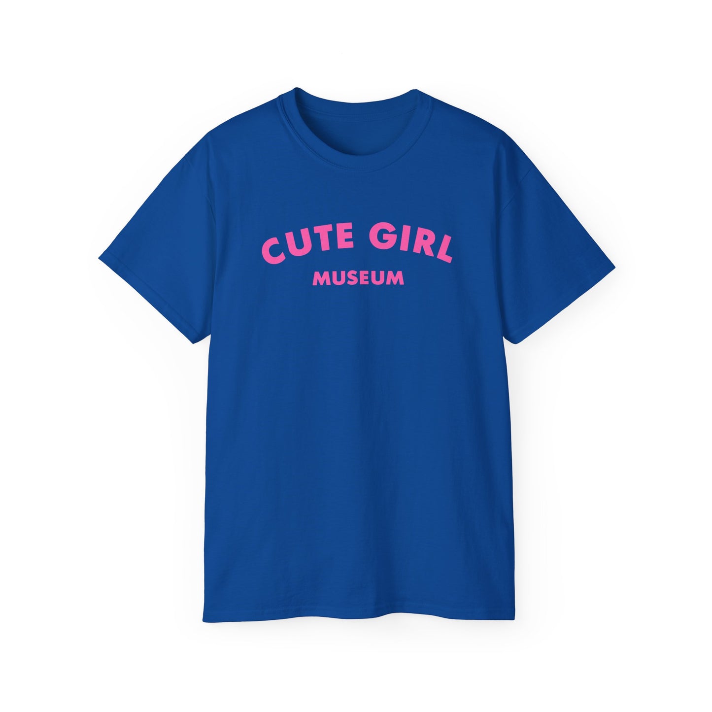 CGM Cute Girl Pink Arch Logo Classic Cotton Tee (S-5X)
