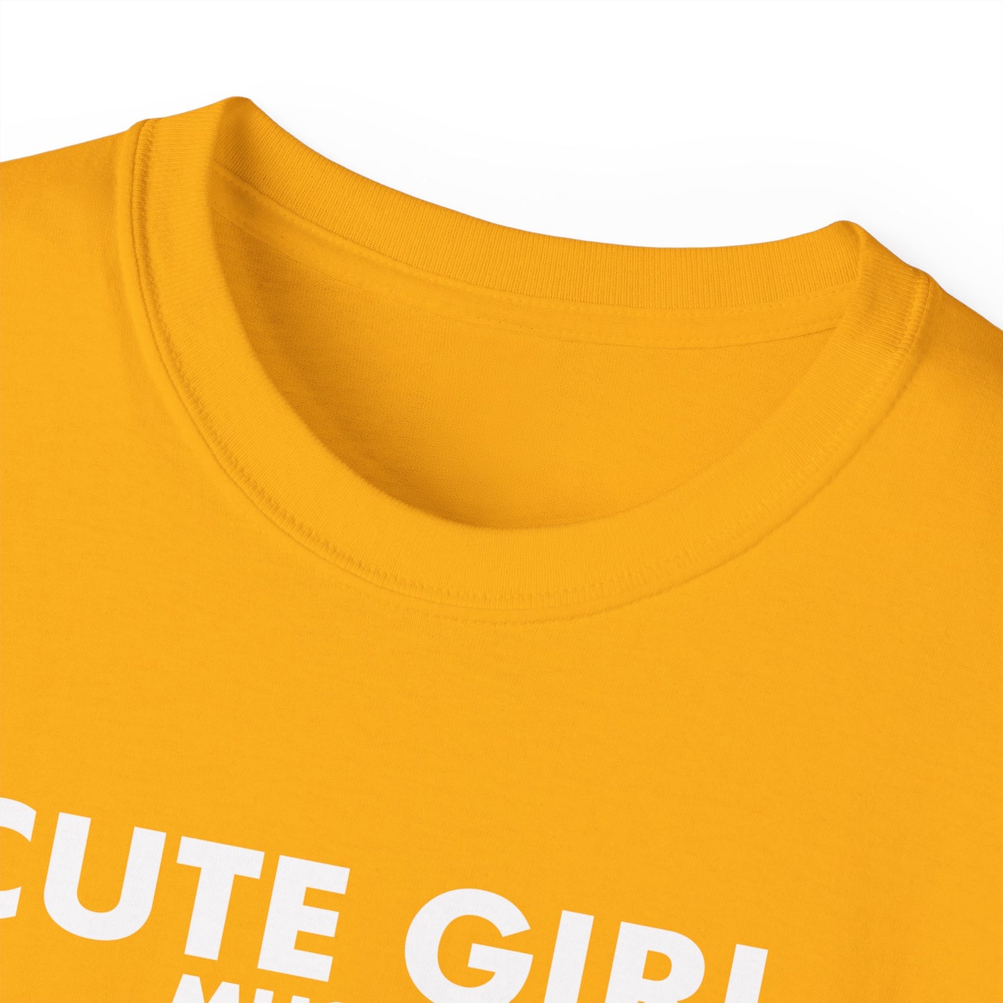 CGM Cute Girl Logo Classic Cotton Tee (S-5X)