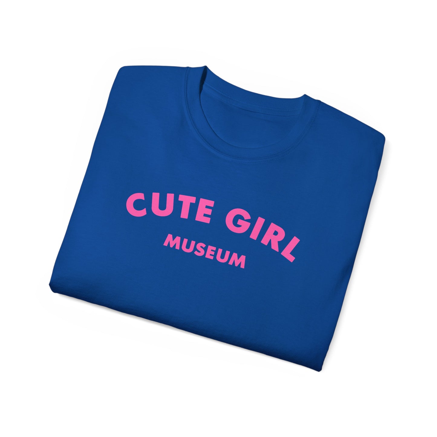 CGM Cute Girl Pink Arch Logo Classic Cotton Tee (S-5X)