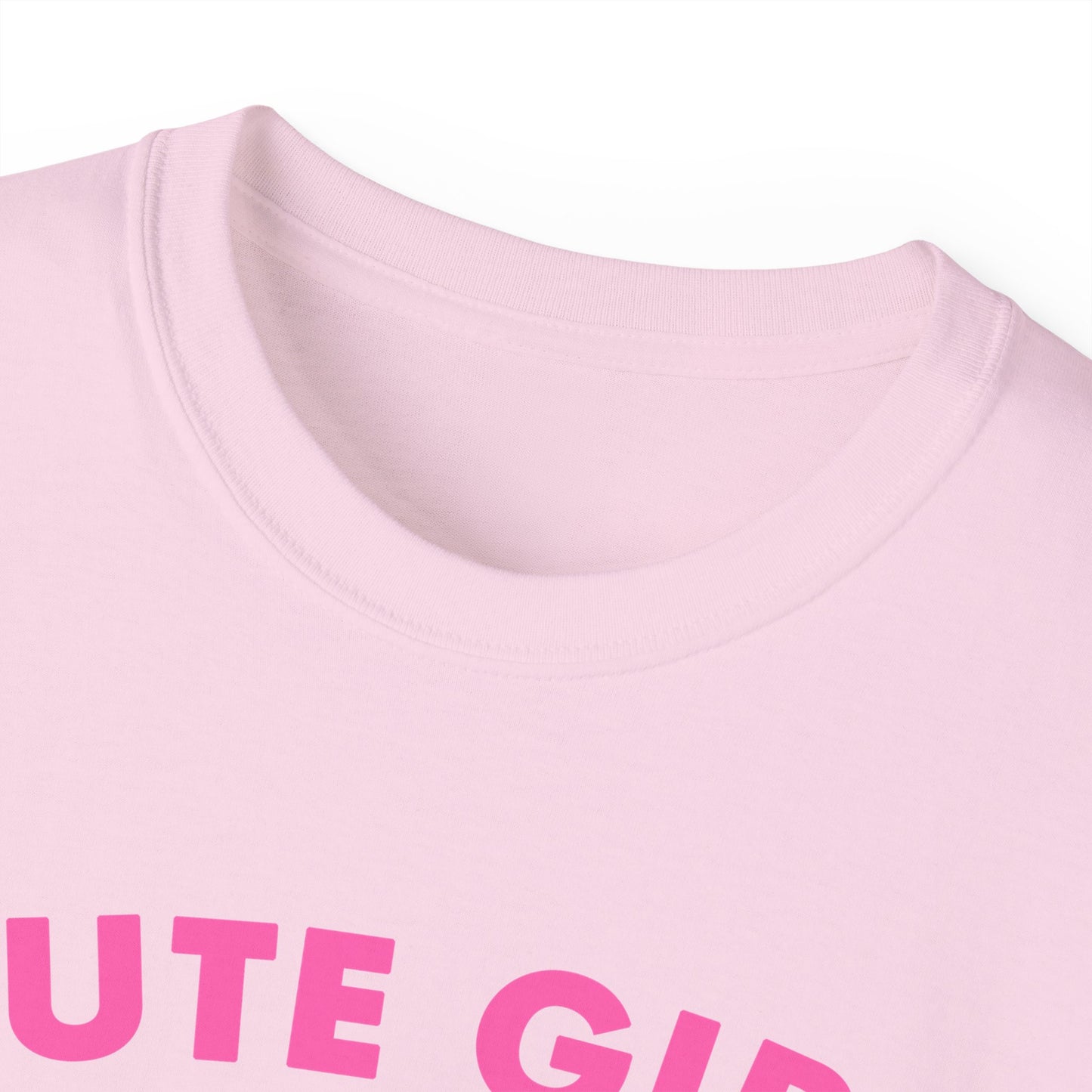 CGM Cute Girl Pink Arch Logo Classic Cotton Tee (S-5X)