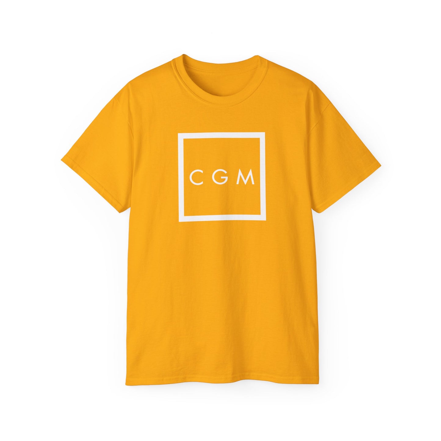 CGM Cute Girl Initials Box Logo Classic Cotton Tee (S-5X)