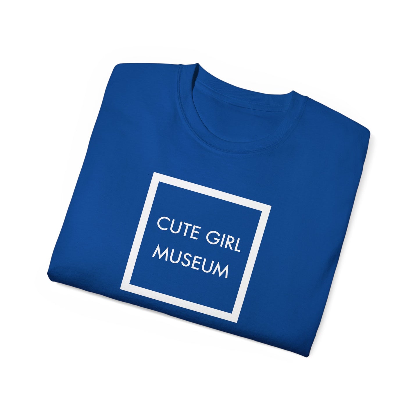 CGM Cute Girl Box Logo Classic Cotton Tee (S-5X)