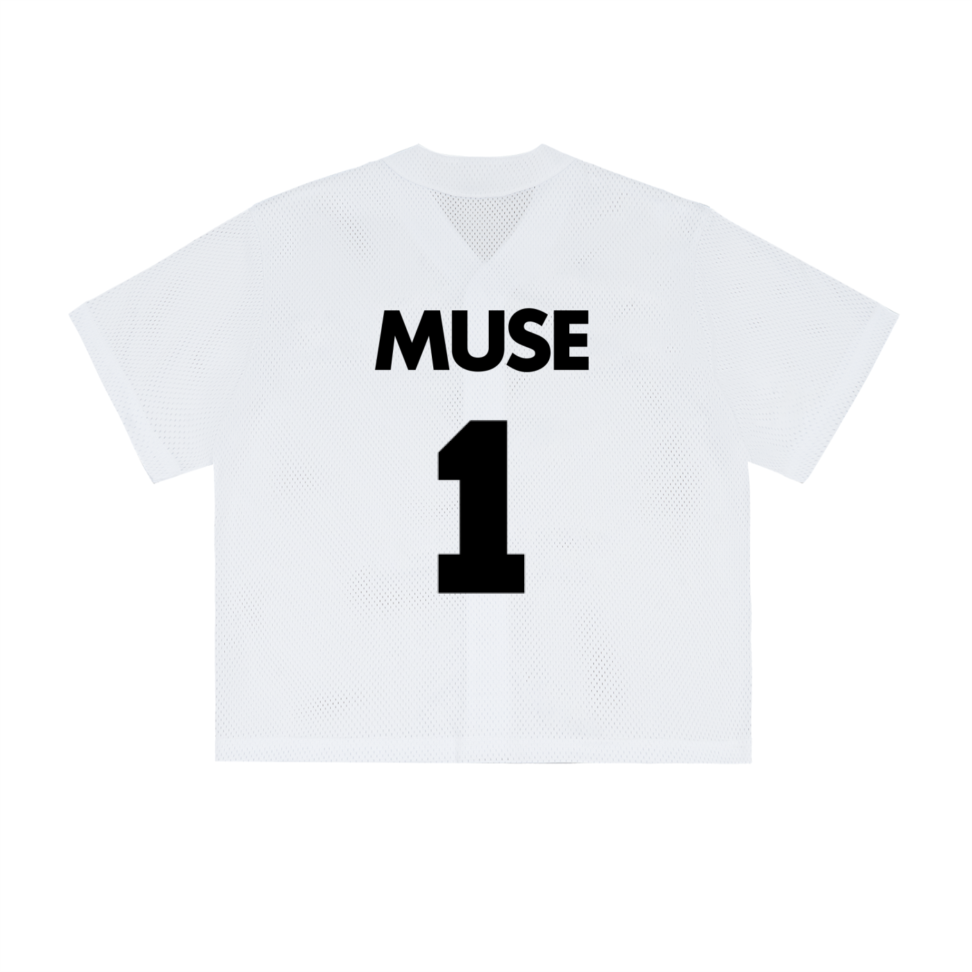 CGM Piped White Baseball Jersey