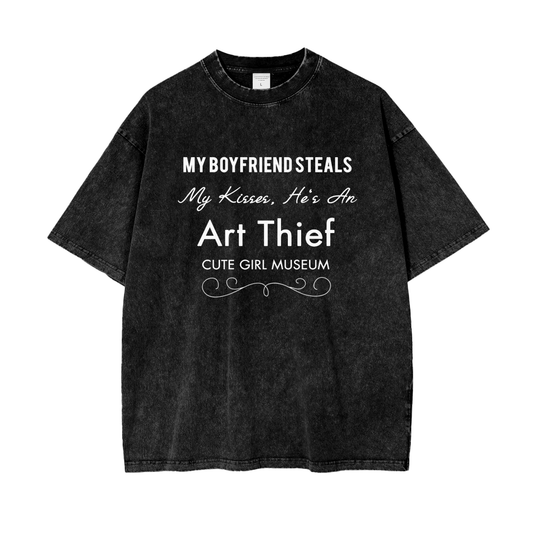 CGM Art Thief Snow Washed Tee