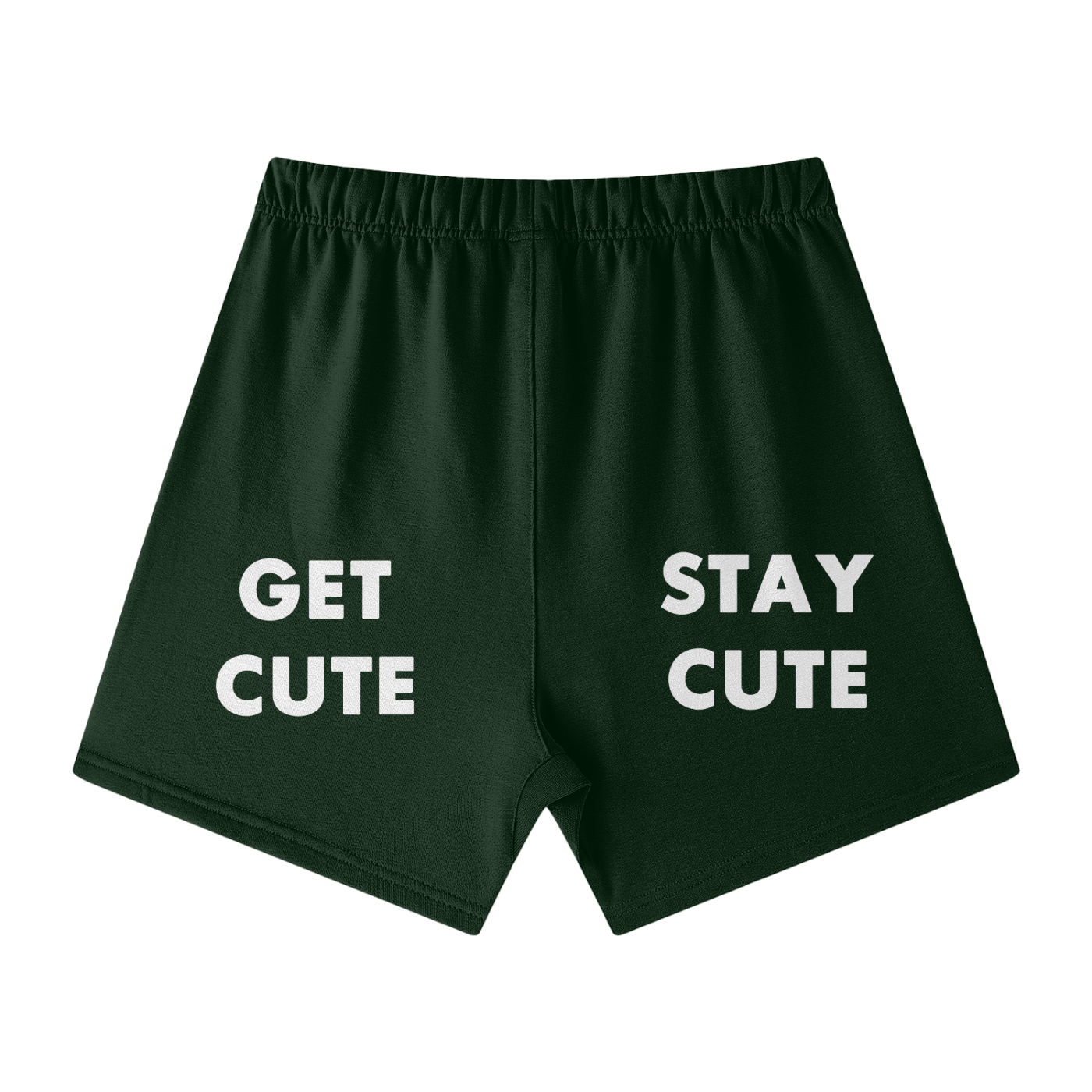 CGM Initials Box Logo Earth Tone Cotton Shorts