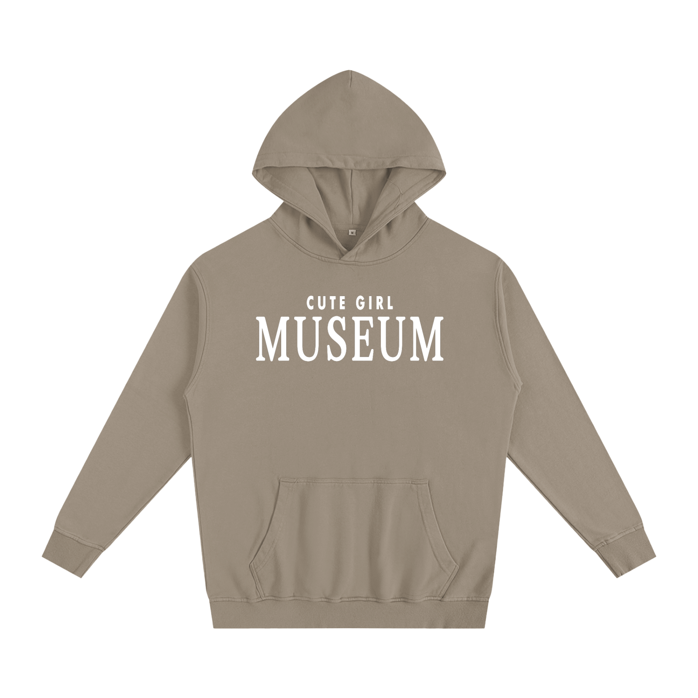 CGM Museum Logo Oversized Essential Hoodie