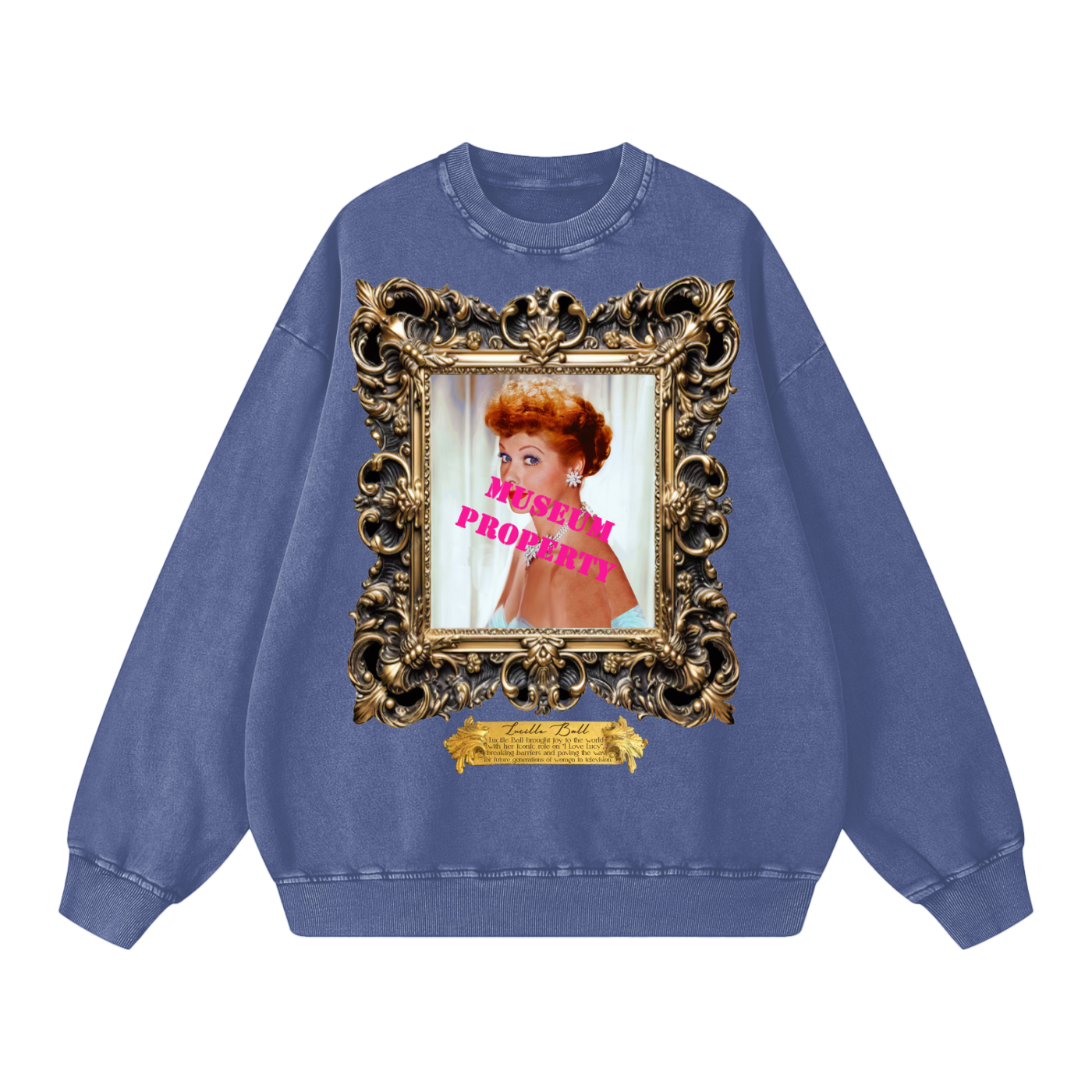Acid Wash Oversize Sweatshirt - 360 GSM