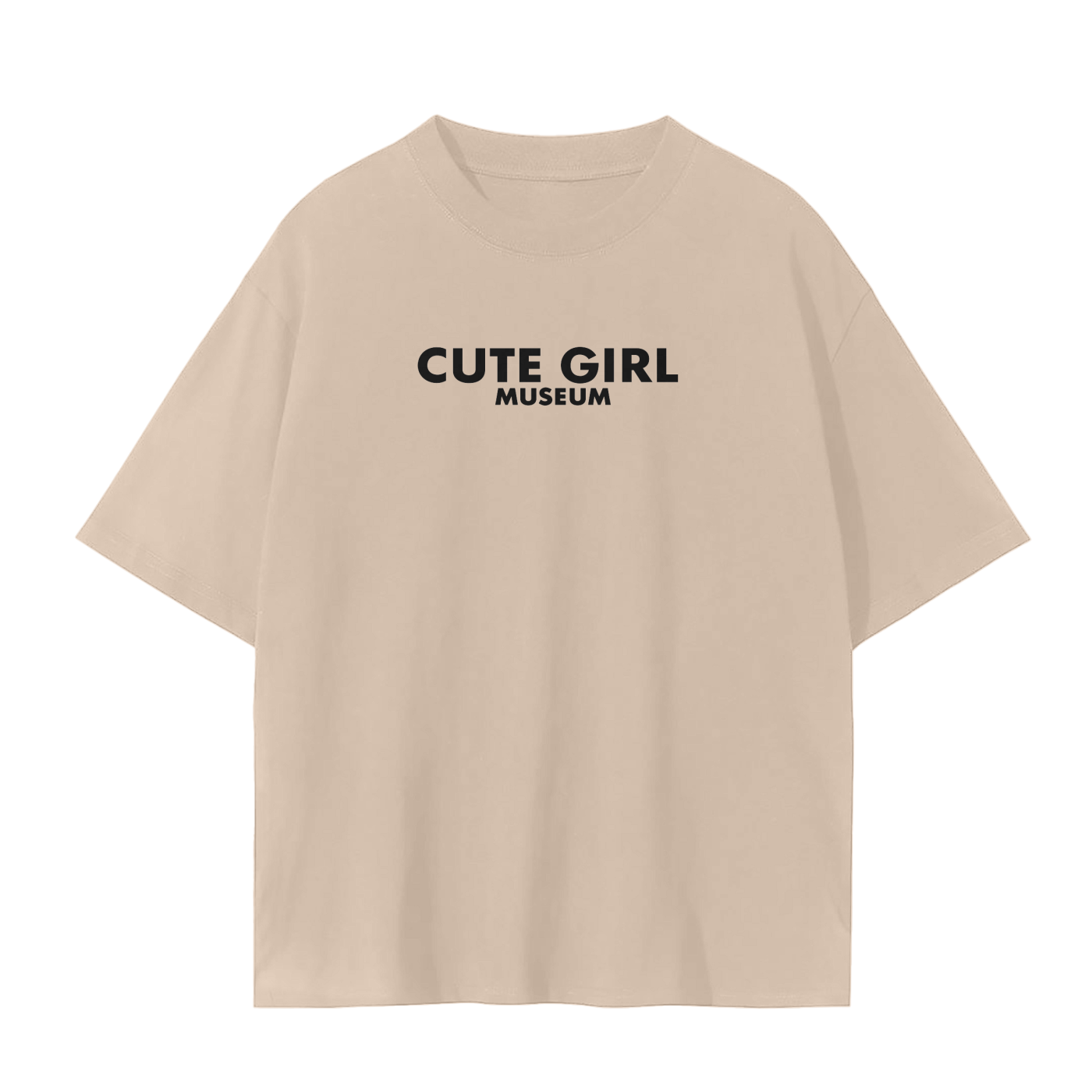CGM Cute Girl Logo Tee White