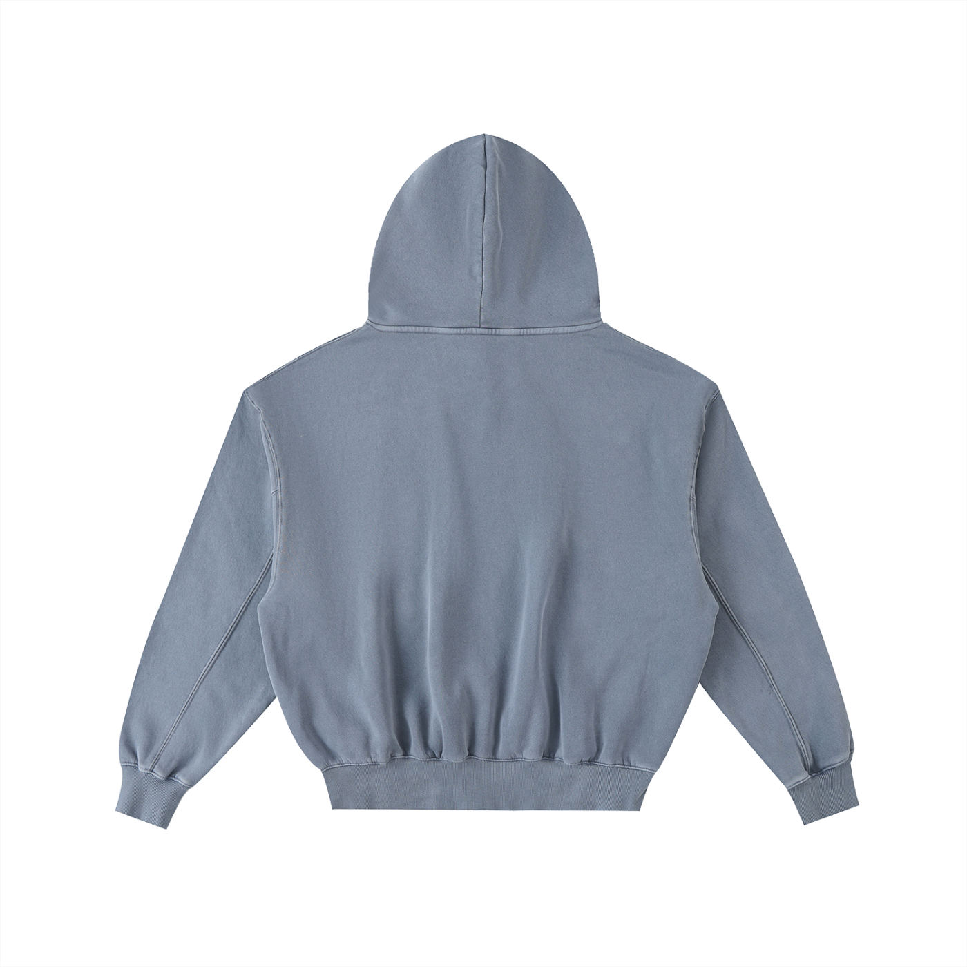 Muse Frayed Enzyme Washed Fleece Hoodie (1/2)