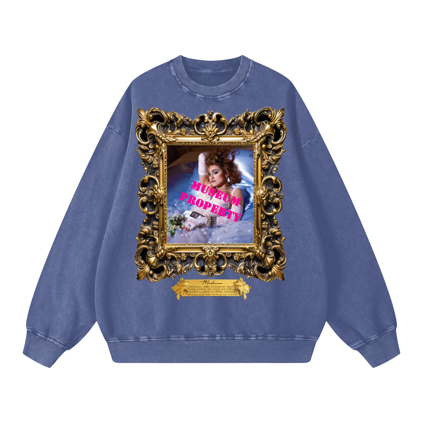 Acid Wash Oversize Sweatshirt - 360 GSM